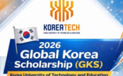 ทุน 2026 Global Korea Scholarship (GKS) ณ Korea University of Technology and Education (KOREATECH)