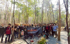 กองพัฒนาอาคารสถานที่ จัดกิจกรรมทำแนวกันไฟป่า มทร.ล้านนา เชียงใหม่ (ดอยสะเก็ด)