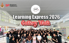 นิทรรศการ Gallery Walk แสดงผลงานนวัตกรรมเพื่อชุมชน และพิธีปิดโครงการ Learning Express 2026