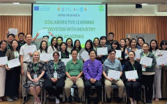 Rajamangala University of Technology Lanna welcomes university professors from Finland, Spain, Vietnam and RMUTT, Thailand as a part of the European project, “GreenEdAsia”: Learning for Sustainable Future – Higher Education for Green Transition in Southeast Asia