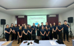 กองกลางจัดอบรมโครงการพัฒนางานเลขานุการและการให้บริการตามพันธกิจกองกลาง