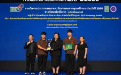นักศึกษา มหาวิทยาลัยเทคโนโลยีราชมงคลล้านนา คว้าชัยเวทีระดับประเทศ กวาด 6 รางวัลใหญ่ THAILAND RESEARCH EXPO 2026