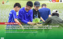 มทร.ล้านนา พิษณุโลก ถ่ายทอดองค์ความรู้กระบวนการผลิตข้าวสู่การแปรรูป แก่เยาวชน รร.พิษณุโลกพิทยาคม ขับเคลื่อนเป้าหมายยั่งยืน SDGs