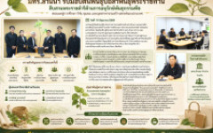 สมาคมศิษย์เก่าแม่วัง ร่วมสืบสานพระราชดำริ รับภารกิจขับเคลื่อนแปลงเรียนรู้ “ปอสาพันธุ์พระราชทาน” สู่การอนุรักษ์ วิจัย และพัฒนาชุมชน