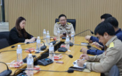กองประชาสัมพันธ์ จัดประชุมหารือการขับเคลื่อนงานสื่อสารภาพลักษณ์ที่ดีสู่สาธารณะ