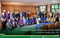 มทร.ล้านนา น่าน จัดกิจกรรม ถวายเทียนพรรษา ประจำปี 2569