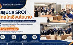 สรุปผล SROI#EP4 สู่กลไกเชิงนโยบาย ขับเคลื่อนงานวิจัยจาก “ผลผลิต” สู่ “ผลลัพธ์และผลกระทบ” ที่วัดได้