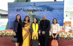 มทร.ล้านนา ร่วมงานเฉลิมฉลองวันประกาศเอกราช ครบ 80 ปี สาธารณรัฐอินเดีย