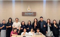 การประชุุมร่วมกับผู้แทนจาก International College of Technology, Kanazawa ประเทศญี่ปุ่น