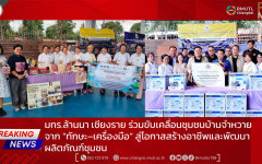 มทร.ล้านนา เชียงราย ร่วมขับเคลื่อนชุมชนบ้านจำหวาย จาก “ทักษะ–เครื่องมือ” สู่โอกาสสร้างอาชีพและพัฒนาผลิตภัณฑ์ชุมชน