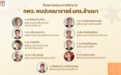 กพว. พบปะคณาจารย์ มทร.ล้านนา