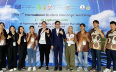 RMUTL Students Participate in the 1st International Student Challenge under the Erasmus+ GreenEdAsia Project