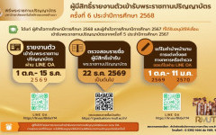 มทร.ล้านนา แจ้งบัณฑิตรายงานตัวรับพระราชทานปริญญาบัตร ครั้งที่ 6 วันที่ 1 ตุลาคม–15 ธันวาคม 2569 กำหนดพิธี 24 กุมภาพันธ์ 2570