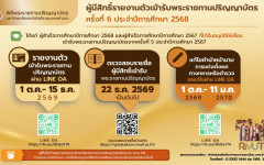 กำหนดการสำคัญ และการรายงานตัวเข้ารับพระราชทานปริญญาบัตร มหาวิทยาลัยเทคโนโลยีราชมงคลล้านนา ครั้งที่ 6 ประจำปีการศึกษา 2568