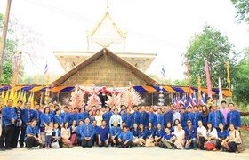 รูปภาพ : มทร.ล้านนา ร่วมทำบุญผ้าป่า วัดหนองทรายทอง เชียงราย