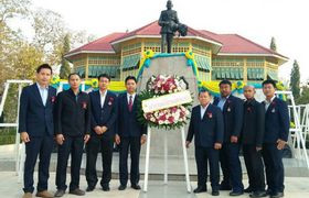 รูปภาพ : มทร.ล้านนา ลำปาง ร่วมพิธีวางพวงมาลาวันทหารผ่านศึก ณ อนุสาวรีย์เจ้าพระยาสุรศักดิ์มนตรี มณฑลทหารบกที่ ๓๒