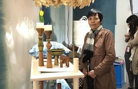 รูปภาพ : ผศ.วาสนา สายมาร่วมแสดงผลงานในนิทรรศการ Exhibition on Scottish – Thai Craft & Design Exchange