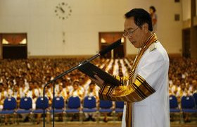 รูปภาพ : พิธีรับพระราชทานปริญญาบัตร บัณฑิตมทร.ล้านนา ปีการศึกษา 2557