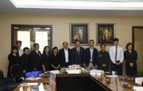 รูปภาพ : การประชุมร่วมกับ Korea University of Technology and Education