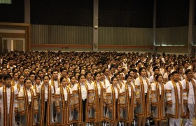 รูปภาพ : ประมวลภาพพิธีซ้อมพระราชทานปริญญาบัตร ประจำปีการศึกษา 2558 วันที่ 5 มีนาคม 2560