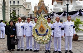 รูปภาพ : ผู้แทน 9 ราชมงคล ร่วมพิธีสวดพระอภิธรรมพระบรมศพ พระบาทสมเด็จพระปรมินทรมหาภูมิพลอดุลยเดช