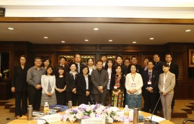 รูปภาพ : ต้อนรับผู้เข้าร่วมโครงการ Myanmar - Thailand Higher Education Institutions Leadership Development and Networking Programme