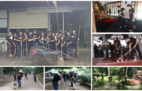 รูปภาพ : กิจกรรม Big Cleaning Day สถาบันถ่ายทอดเทคโนโลยีสู่ชุมชน มทร.ล้านนา ประจำปี 2560