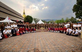 รูปภาพ : มทร.ล้านนา ร่วมพิธีดำหัวกู่เจ้าหลวง ประจำปีพุทธศักราช ๒๕๖๑