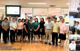 รูปภาพ : งานห้องสมุด วิทยบริการฯ จัดประชุมแลกเปลี่ยนเรียนรู้และการบริการข้อมูลสำหรับนักวิจัย 