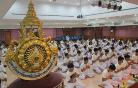 รูปภาพ : โครงการปฏิบัติธรรมพัฒนาจิตและเสริมสร้างคุณธรรมจริยธรรม ครั้งที่ 13  ประจำปี 2561