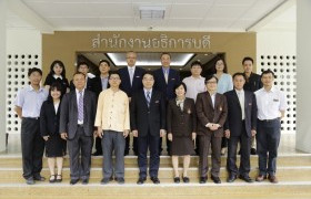 รูปภาพ : การประชุมร่วมกับคณะผู้บริหารจาก Kunming University of Science and Technology (KUST) สาธารณรัฐประชาชนจีน