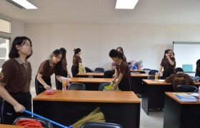 Image : CISAT, RMUTL arranged Big Cleaning Day