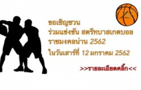 รูปภาพ :  สตรีทบาสเกตบอล ราชมงคลน่าน 2562 