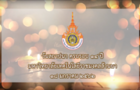 รูปภาพ : คลิปวิดีโอ : วันสถาปนามหาวิทยาลัยเทคโนโลยีราชมงคลล้านนา ครบรอบ 14 ปี