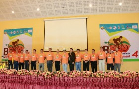 รูปภาพ : มทร.ล้านนา ลำปาง ร่วมกับจังหวัดลำปาง สโมสรโรตารีลำปาง จัดกิจกรรม Bike for Health and Environment 4 