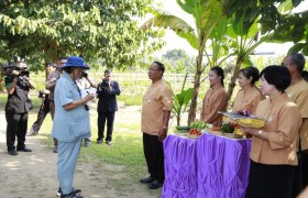 รูปภาพ : คณะผู้บริหาร มทร.ล้านนา ถวายรายงานผลการสนองงานพระราชดำริสมเด็จพระเทพรัตนราชสุดาฯ ประจำปี 2561