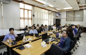 รูปภาพ : การประชุมเพื่อนำเสนอร่างรายงานฉบับสมบูรณ์ ทุนวิจัยนวัตกรรมเพื่อการพัฒนาภาคเหนือ