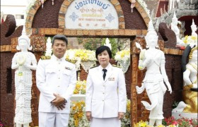 รูปภาพ : มทร.ล้านนา ร่วมพิธีพลีกรรมตักน้ำศักดิ์สิทธิ์ วัดบุพพาราม