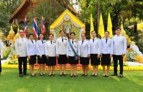 รูปภาพ : มทร.ล้านนา เชียงราย เข้าร่วมในพิธีทำน้ำอภิเษก ณ พระอุโบสถวัดพระแก้ว พระอารามหลวง อำเภอเมือง จังหวัดเชียงราย