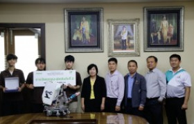 Image : KSR Lanna Team got 2nd runner-up in iROBOT Create – The Next Chapter of Living