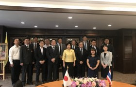 รูปภาพ : การประชุมร่วมกับผู้แทนจาก Tsuruoka College, National Institute of Technology ประเทศญี่ปุ่น