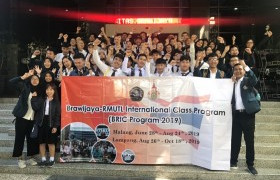 รูปภาพ : โครงการแลกเปลี่ยนนักศึกษารูปแบบการร่วมการเรียนการสอน International Class Program ; BRIC Program 2019