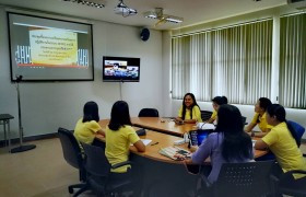 รูปภาพ : งานคลังและพัสดุ มทร.ล้านนา เชียงราย ประชุม VDO Conference เตรียมพร้อมการปฏิบัติงานระบบ GFMIS ภายใต้ กระทรวงการอุดมศึกษาฯ