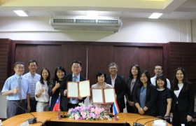 รูปภาพ : การประชุมร่วมกับผู้แทนจาก Nanhua University ไต้หวัน