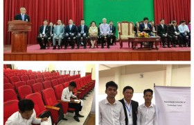 Image : The representative of RMUTL joins the examination of the royal scholarship students' year '63 under Her Royal Highness Princess Maha Chakri Sirindhorn Education Project to the Kingdom of Cambodia.