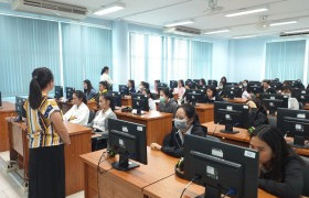 รูปภาพ : ศูนย์ภาษา มทร.ล้านนา ลำปาง จัดทดสอบ Placement test เพื่อวัดผลความรู้ทางภาษาอังกฤษของนักศึกษา