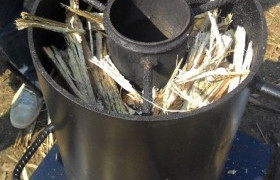 Image : Development of Biochar Stove from Agricultural Residue  