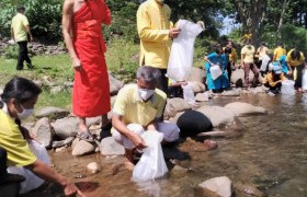 รูปภาพ : มทร.ล้านนา น่าน ร่วมกิจกรรมโครงการอนุรักษ์ทรัพยากรธรรมชาติ ในพื้นที่แม่น้ำกอน