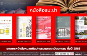 รูปภาพ : งานหอสมุด สวส.มทร.ล้านนา : หนังสือใหม่ คณะศิลปกรรมและสถาปัตยกรรมศาสตร์