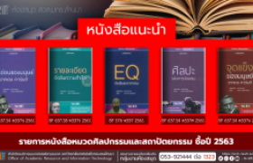 รูปภาพ : งานหอสมุด สวส.มทร.ล้านนา : หนังสือใหม่ คณะศิลปกรรมและสถาปัตยกรรมศาสตร์